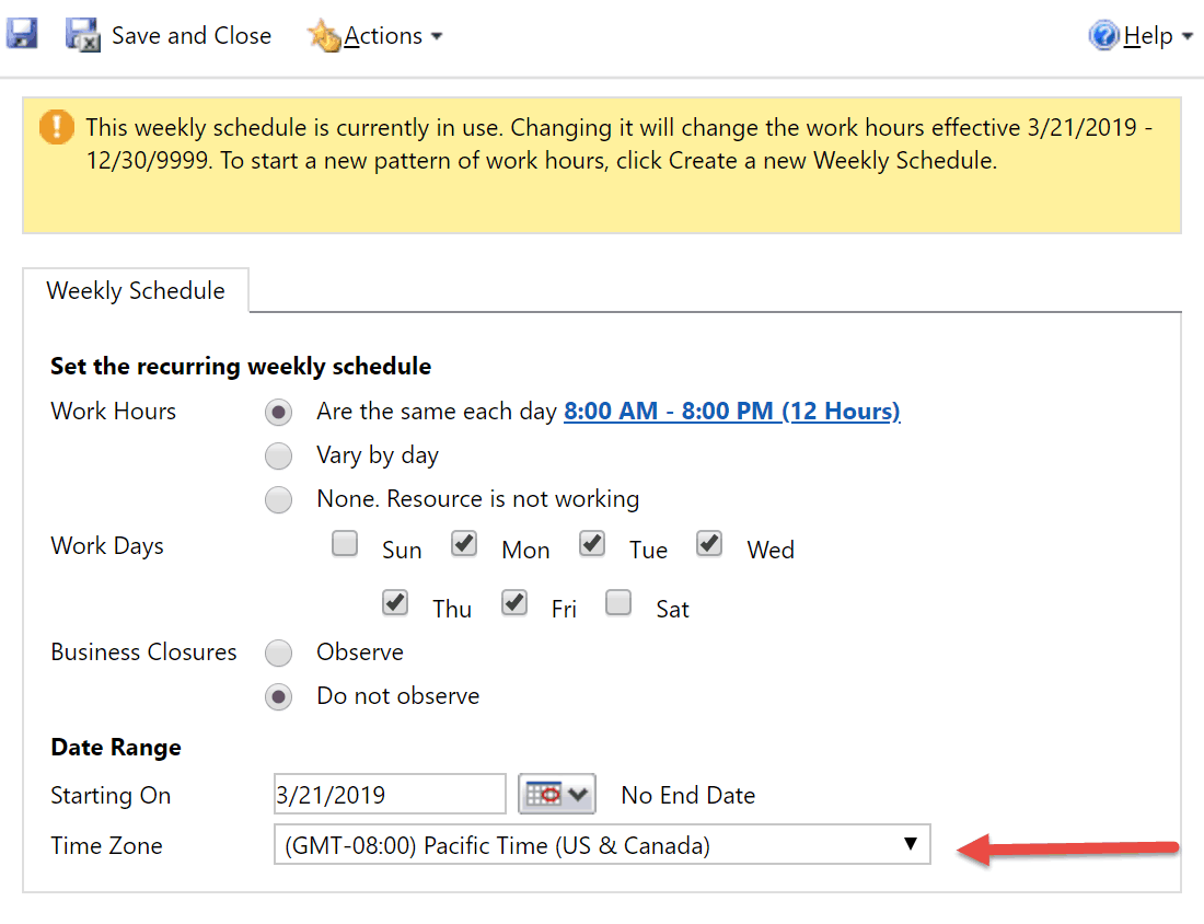 Previously: Clunky and Inefficient Scheduling